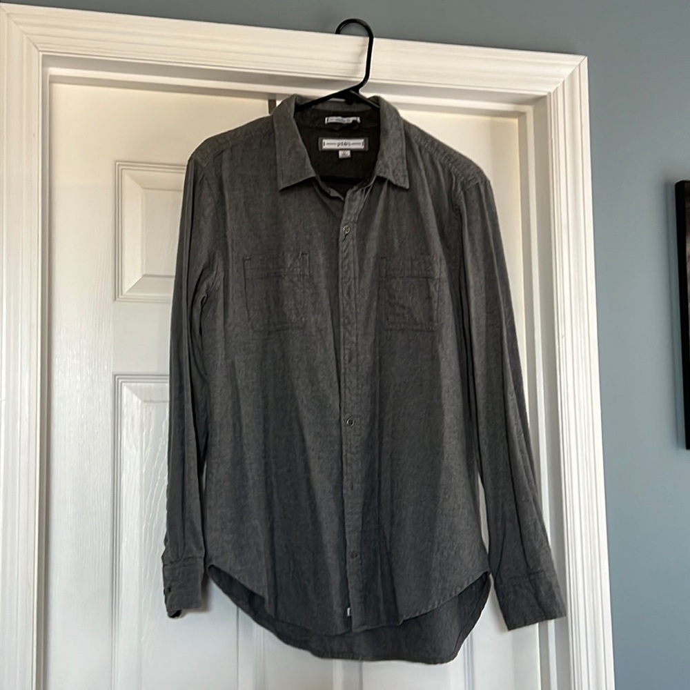 Men’s large pd&c flannel button up